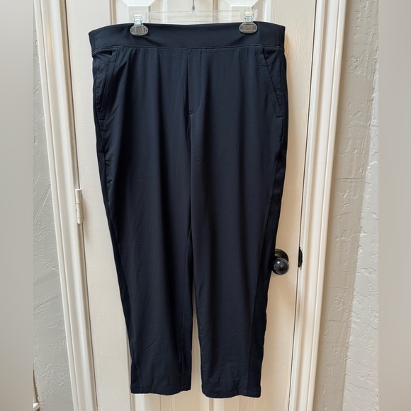 Athleta Pants - Athleta 16 Lined Brooklyn Mid Rise Ankle Pant, Black